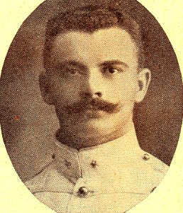 Kregten, W. van. Eerste luitenant infanterie, belast met civiel bestuur van Tjalang gesneuveld met korporaal en mindere