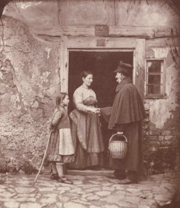 Kotzsch, Carl Friedrich August - Vater Langbein, Abschied nehmend (Zeno Fotografie)