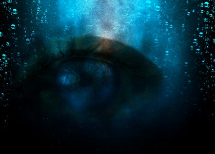 Woman mysterious mystery