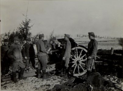 Kriegsalbum 26, Bild 7019 15 cm sFH M14 (BildID 15453803)