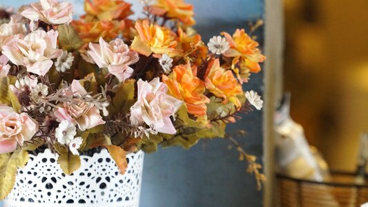 Leaf decoration floral