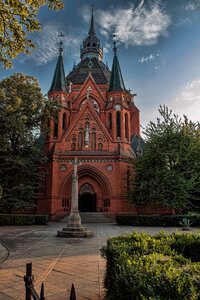 Czech republic the church of the visitation of the virgin mary church photo