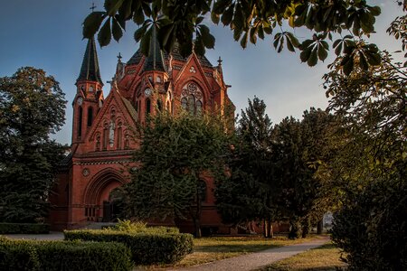 Czech republic the church of the visitation of the virgin mary church photo