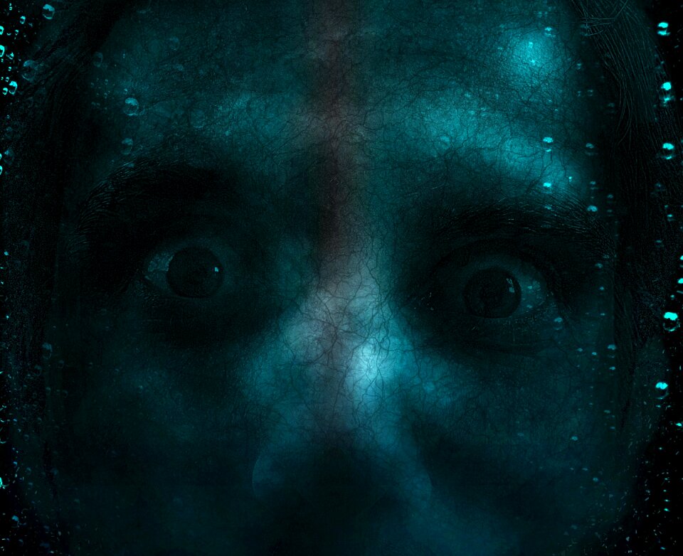 Mysterious man male