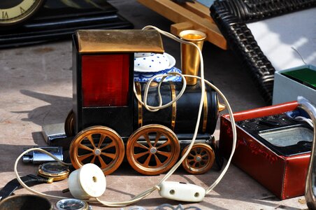 Vintage flea market photo