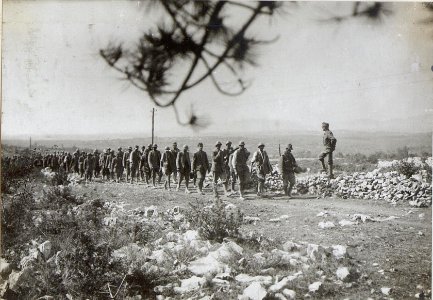 Kriegsgefangene Italiener bei Kosmate hrib. (BildID 15597882)
