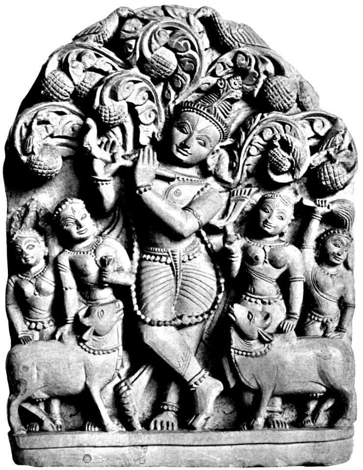 Krishna and the Gopis (herdsmaids)