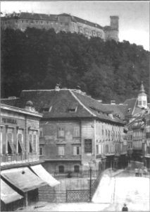 Kristijan Pajer - Meščanski špital v Špitalski ulici 1890