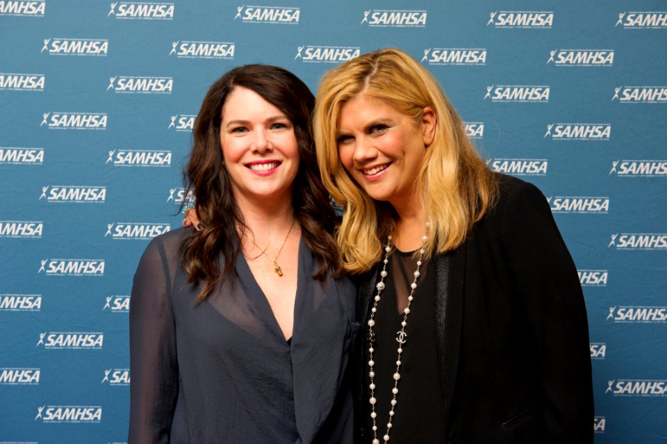 Kristen Johnston and Lauren Graham (17743138553)