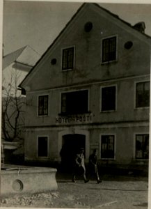 Kronau, Divisions-Sanitätsanstalt Nr. 44. Kanzleigebäude. (BildID 15471205)