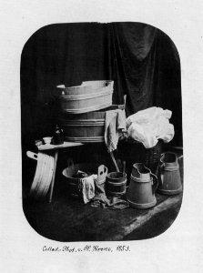 Krone, Hermann - Stilleben - Bei der Waschfrau (Zeno Fotografie)