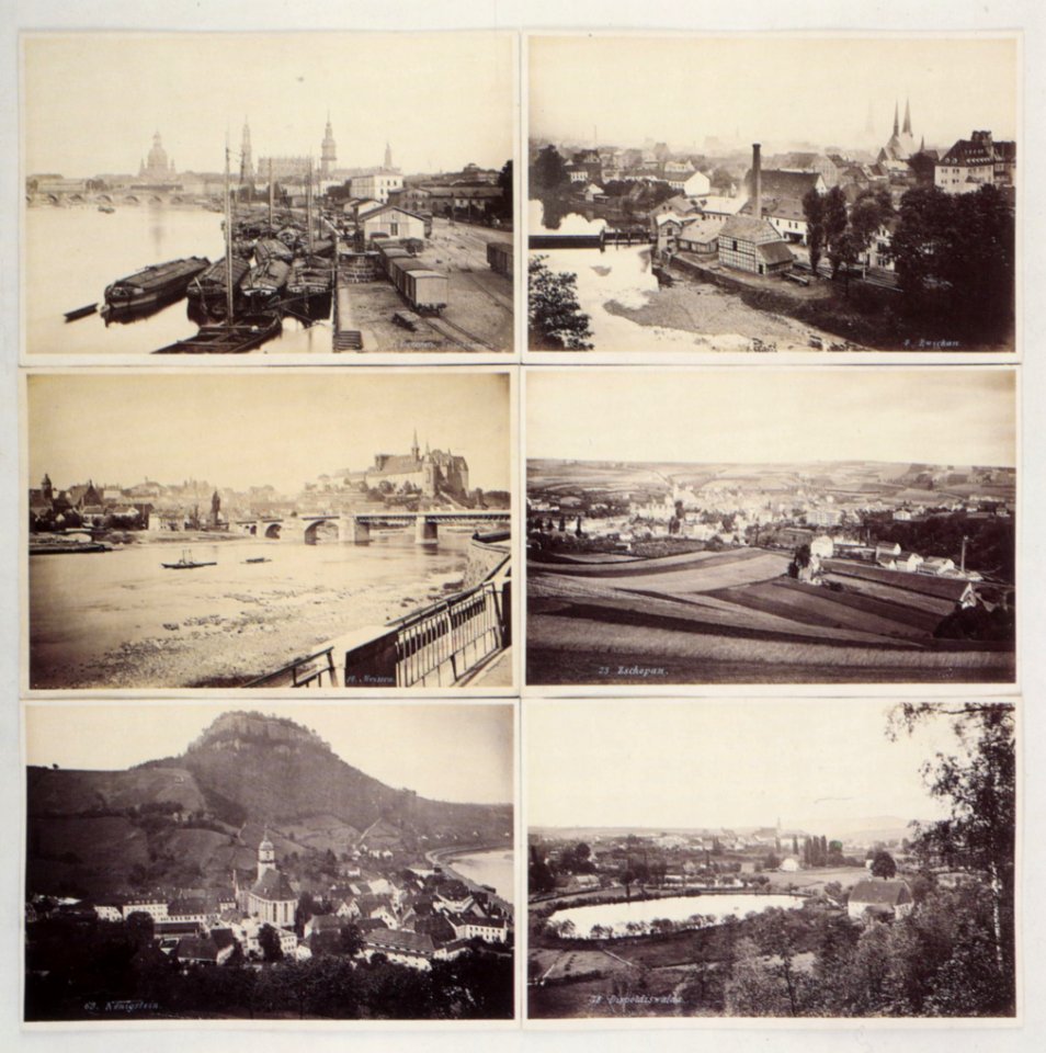 Krone, Hermann - »Königs-Album. Die Städte des Königreichs Sachsen« (2) (Zeno Fotografie)