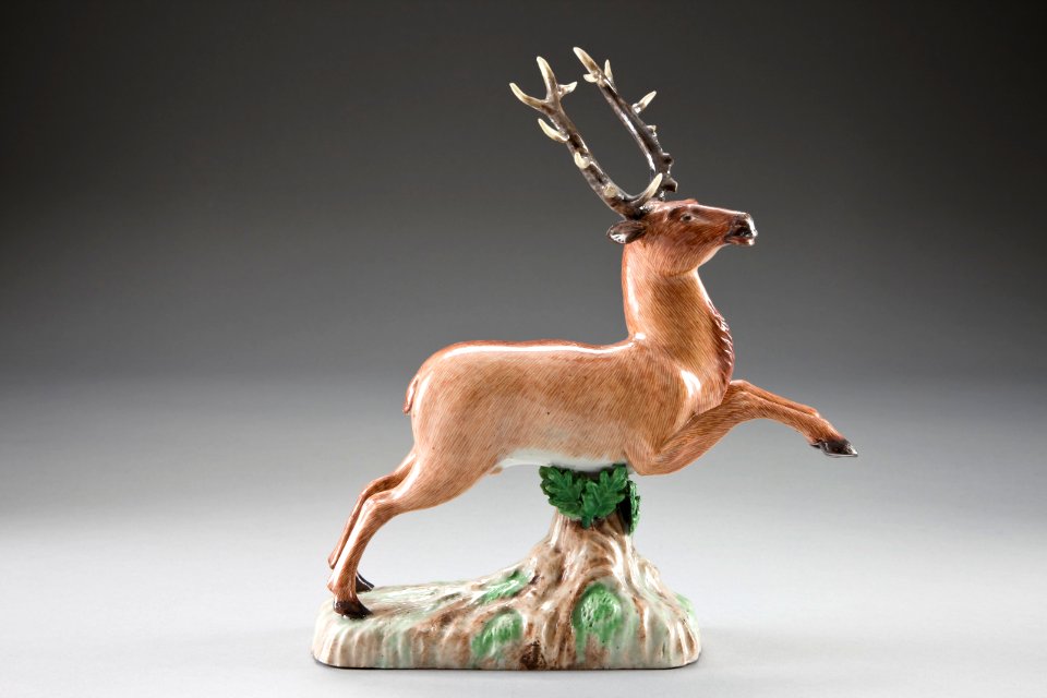 Kronhjort. Tyskland. Limbach - Thuringen - Hallwylska museet - 87074