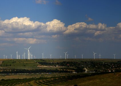 Sky energy landscape