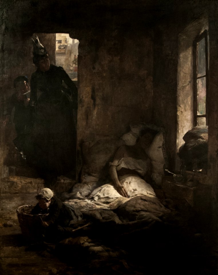 La caridad 1888 by Arturo Michelena