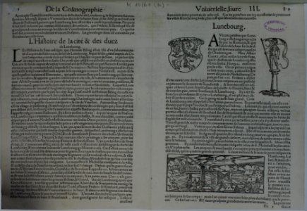 La cite de Lunebourg Rückseite 9094