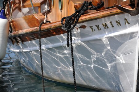 Boat greece port
