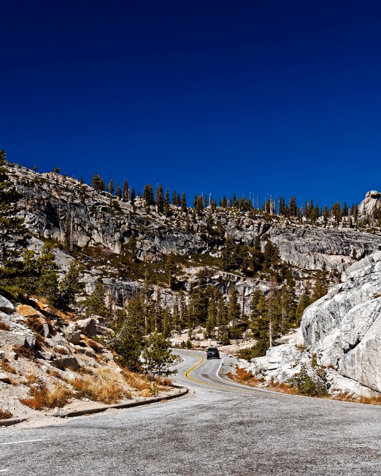 Usa yosemite mountains