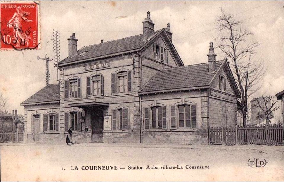 La Courneuve.Station Aubervilliers-La Courneuve