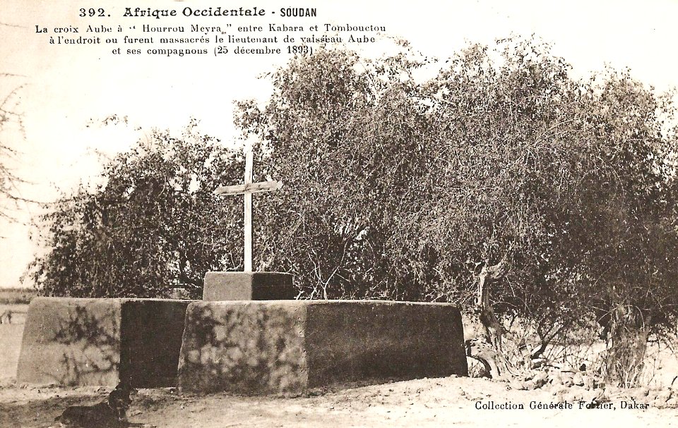 La croix Aube à Hourrou Meyra (AOF)