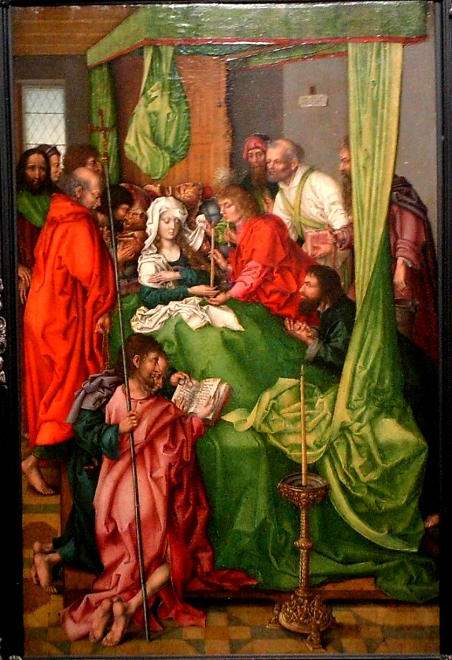 La dormición de la Virgen