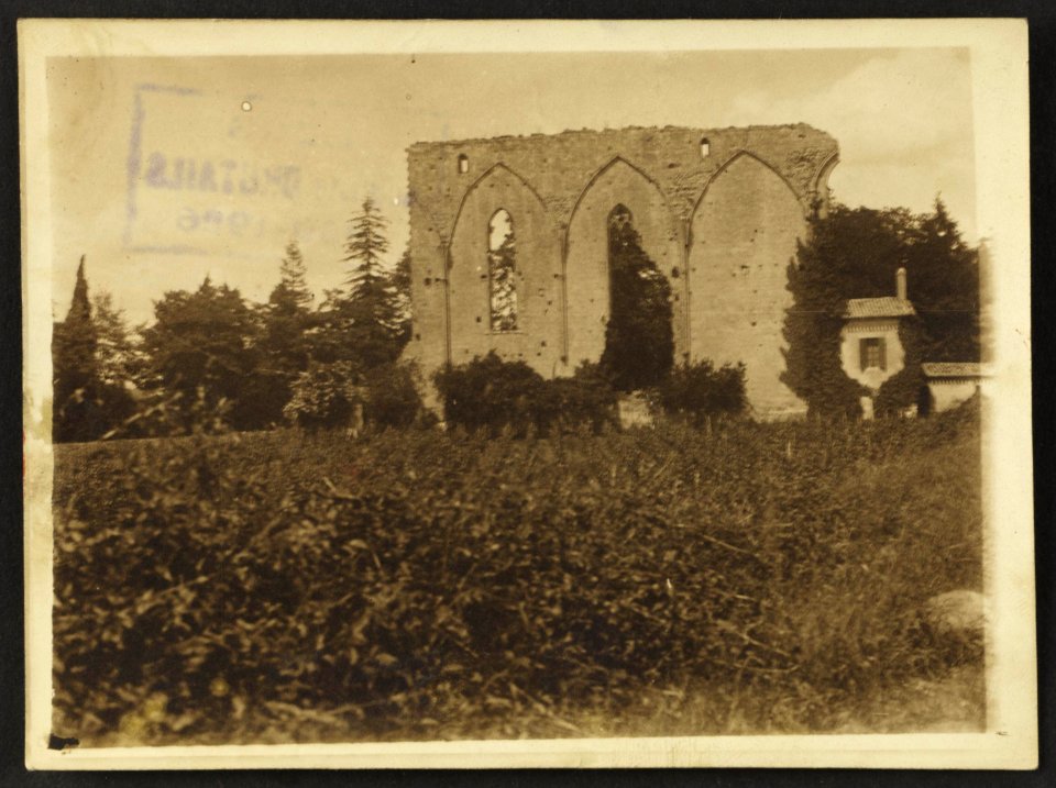 La grande muraille - Saint-Emilion - J-A Brutails - Université Bordeaux Montaigne - 2164