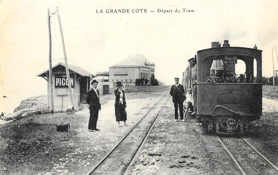La Grande Côte - Depart du Tram