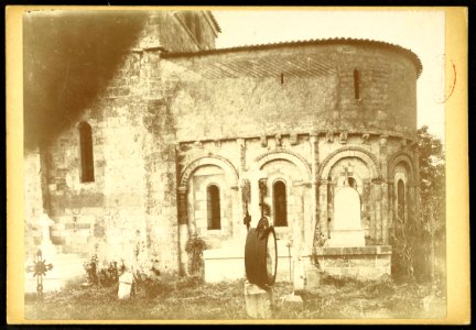 La Lande-de-Fronsac église (Brutails 1977)