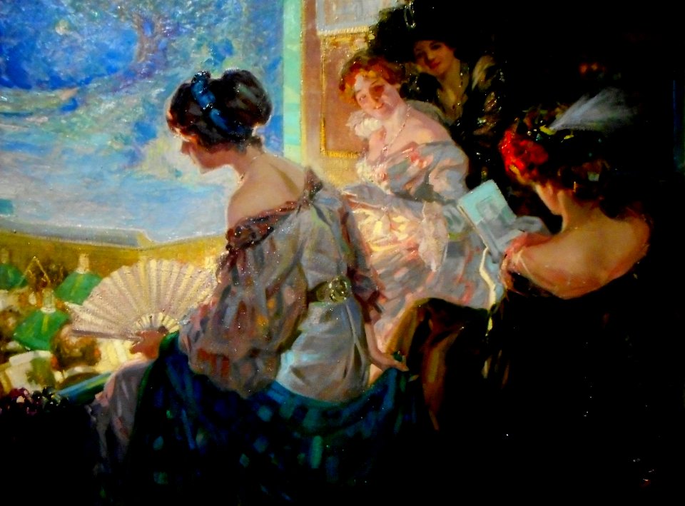 La loge du théatre, Ulisse Caputo