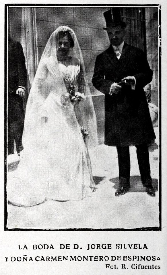 La boda de D. Jorge Silvela y Doña Carmen Montero de Espinosa, de R. Cifuentes