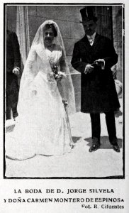 La boda de D. Jorge Silvela y Doña Carmen Montero de Espinosa, de R. Cifuentes