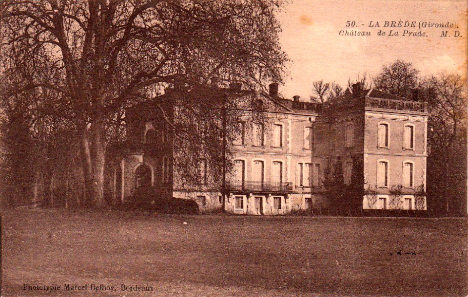 La Brède - château de la Prade 1