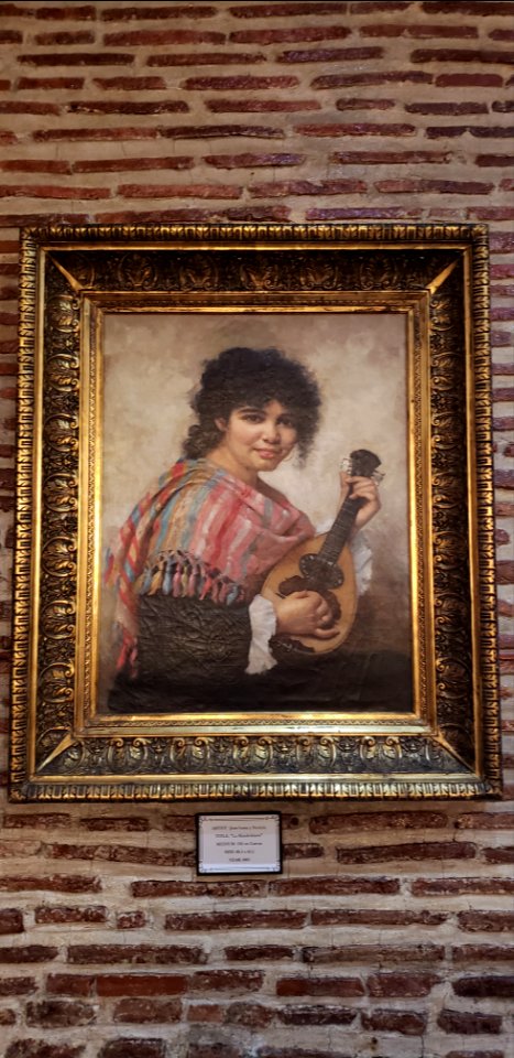 La Mandolineria by Juan Luna, 1883