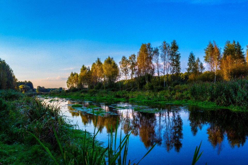 Nature landscape water