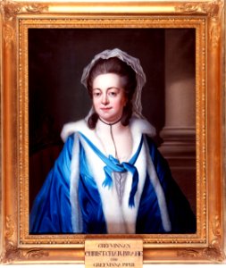 Kristina Charlotta Piper. Porträtt - Skoklosters slott - 13676