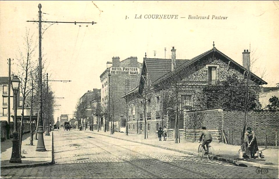 La Courneuve.Boulevard Pasteur