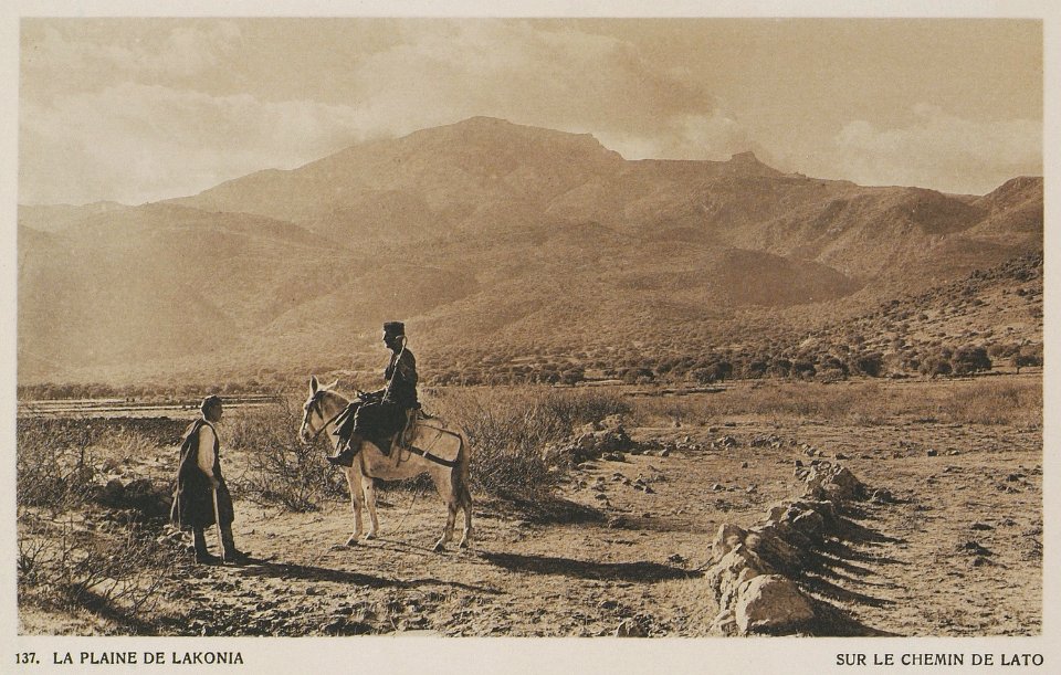 La plaine de Lakonia Sur le chemin de Lato - Baud-bovy Daniel Boissonnas Frédéric - 1919
