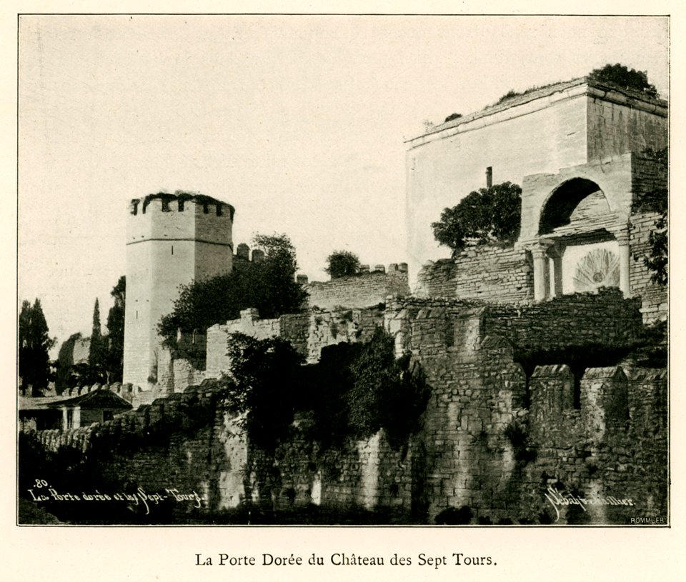 La Porte Dorée du Château des Sept Tours - Barth Hermann - 1913