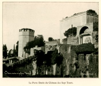La Porte Dorée du Château des Sept Tours - Barth Hermann - 1913