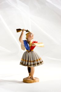 Krokanfigurer. Ängel med pil - Hallwylska museet - 87260