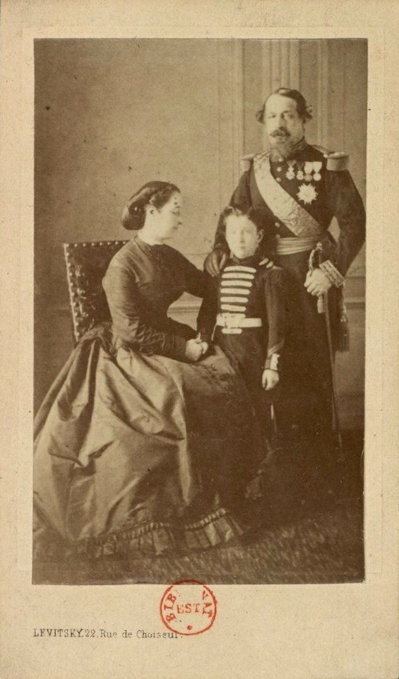 La famille impériale (vers 1865)