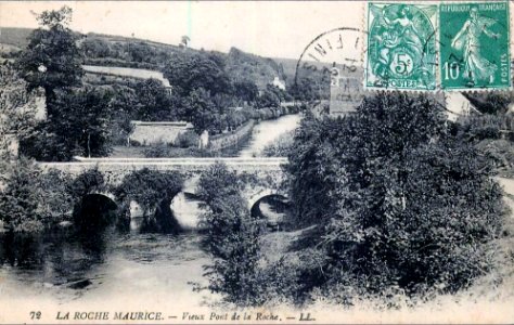 La Roche-Maurice Le vieux pont sur l'Elorn