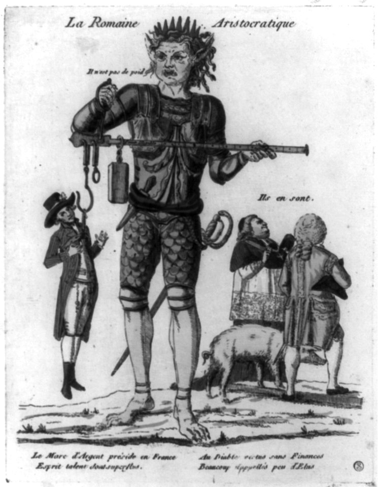 La Romaine Aristocatique. Le Marc d'Argent preside en France ... LCCN2002716074