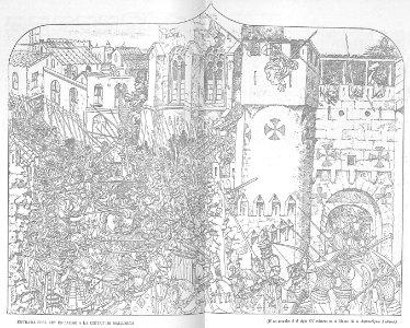 La Roqueta - Entrada del Rey en Jaume a la ciutat de Mallorca