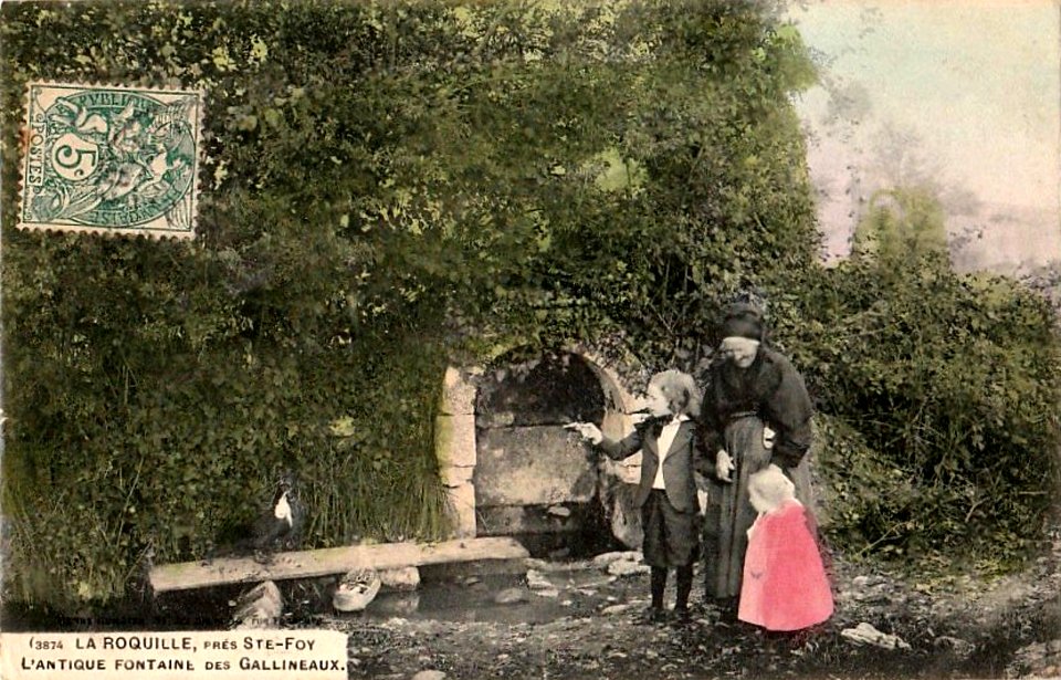 La Roquille - Fontaine gallo-romain b
