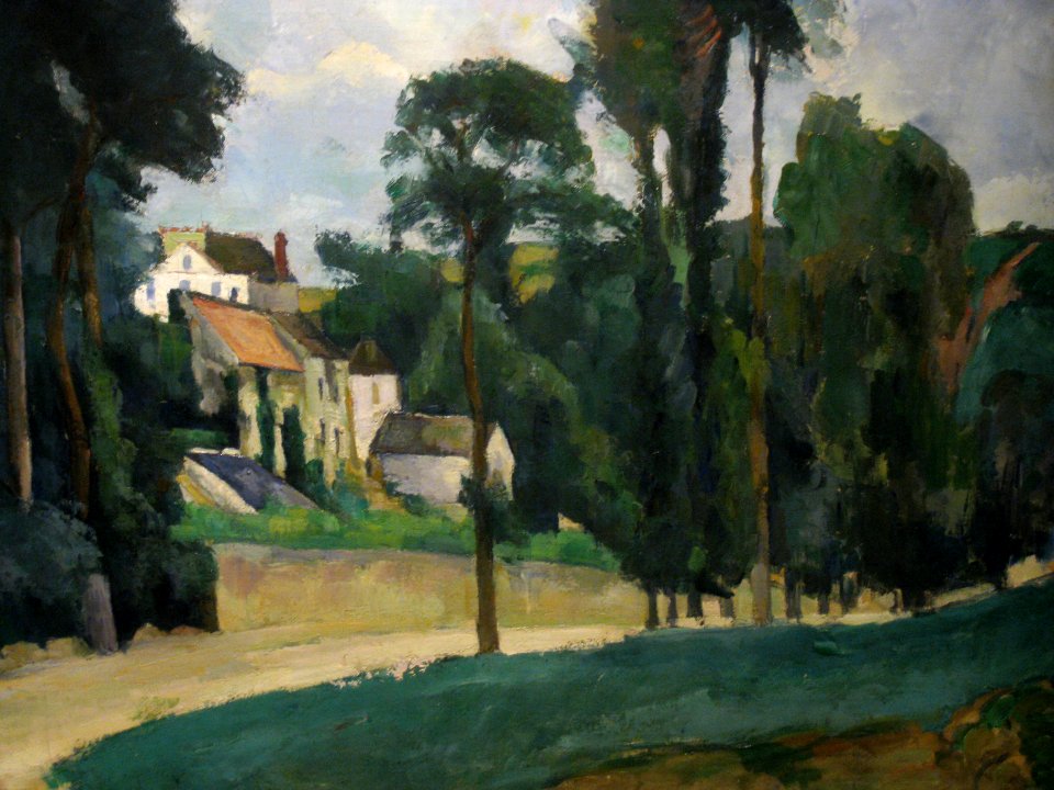 La Route de Pontoise, par Paul Cézanne