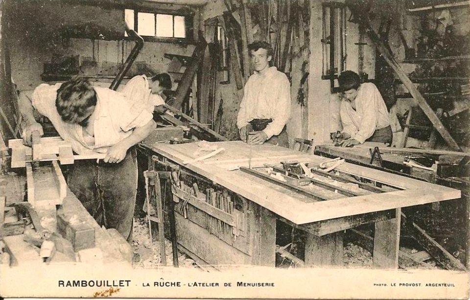 La Ruche, l' atelier de menuiserie