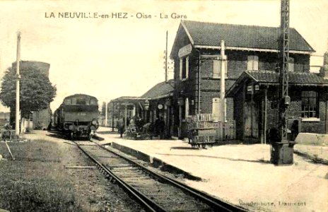 La Rue-Saint-Pierre (60), la gare (3)