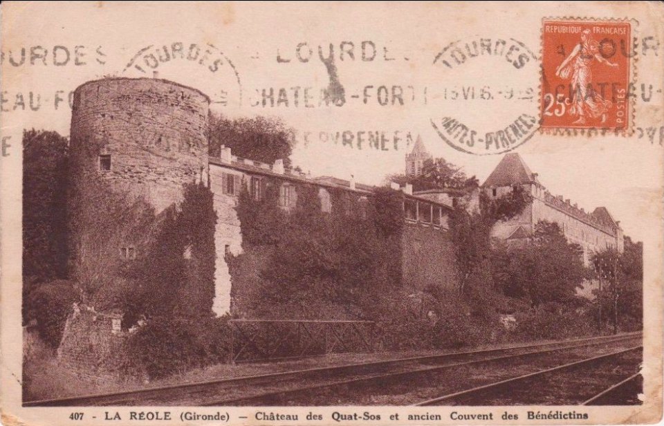 La Réole - château des Quatr'Sos 5
