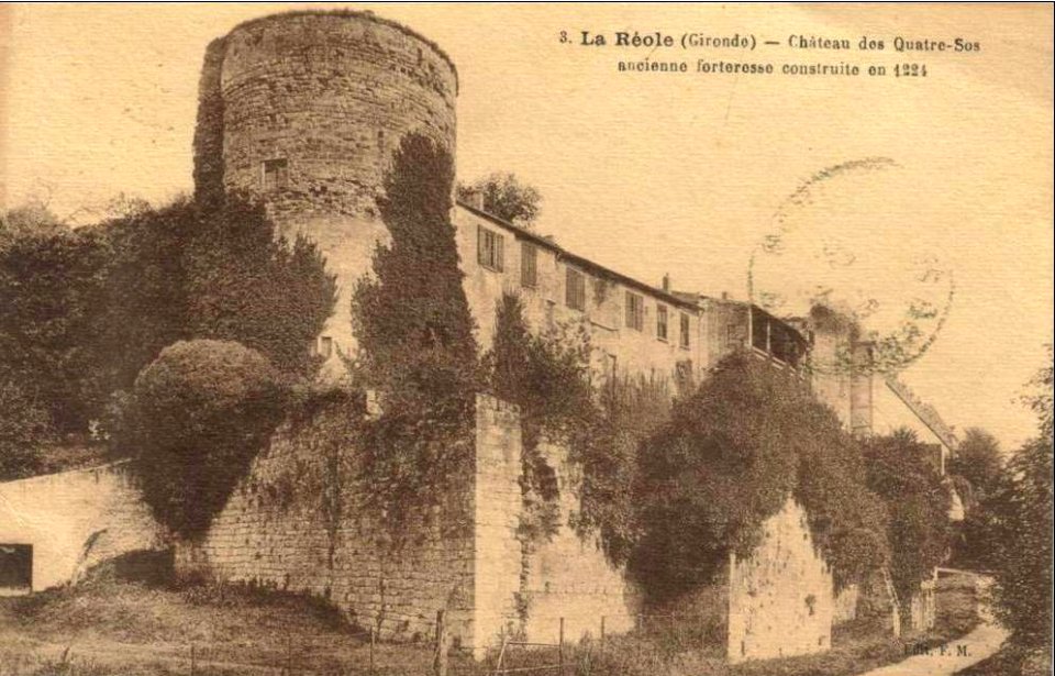 La Réole - château des Quatr'Sos 3